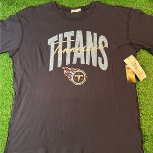 Tennessee Titans NFL 47 Brand Shirt Navy Blue Womens X-Large NWT $40 NFL